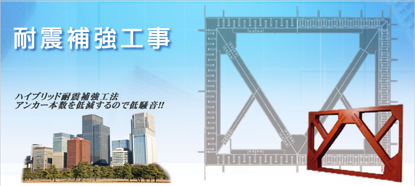 耐震補強工事 ハイブリッド耐震補強